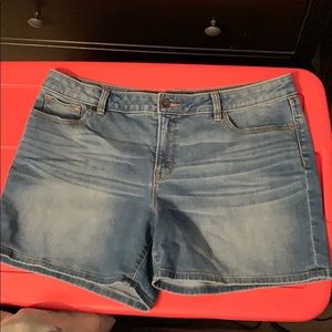 Plus Size Jean Shorts